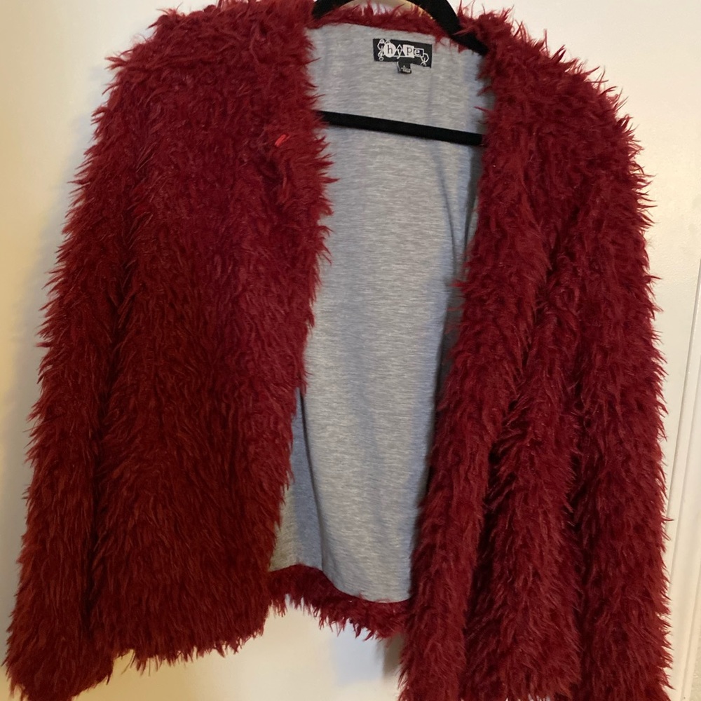 Furry sweater
